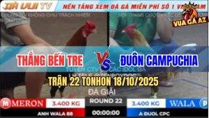 Trận 22 TonHon 18/10/2025 - Anh Thắng Bến Tre Gặp Anh Đuôn Campuchia
