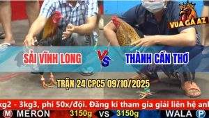 Trận 24 CPC5 9/10/2025 - Anh Sải Vĩnh Long Và Anh Thành Cần Thơ