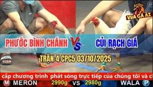 Trận 4 CPC5 3/10/2025 - Anh Phước Bình Chánh Và Anh Củi Rach Giá