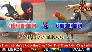 Trận 6 CPC5 11/10/2025 - Anh Tiền Tịnh Biên Và Anh Giang An Biên