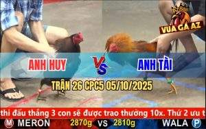 Trận 26 CPC5 5/10/2025