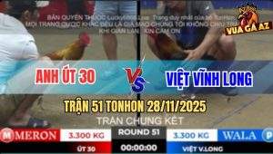 Trận 51 TonHon 28/11/2025 - Chúc Mừng Anh Việt Lên Ngôi Vô Địch