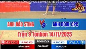 Trận 9 Tonhon 14/11/2025